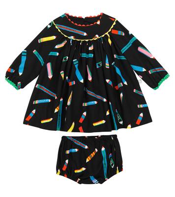 Set aus bedrucktem Kleid und Höschen | Stella McCartney Kids
