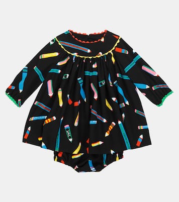 Set aus bedrucktem Kleid und Höschen | Stella McCartney Kids