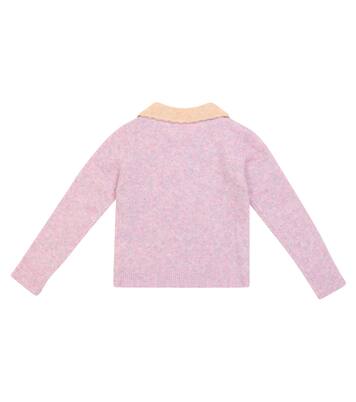 Octavia Lama wool-blend cardigan | Morley