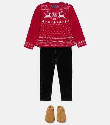 Slippers Youth Lanner Ridge™ in suede | Sorel Kids