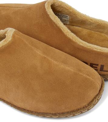 Slippers Youth Lanner Ridge™ in suede | Sorel Kids