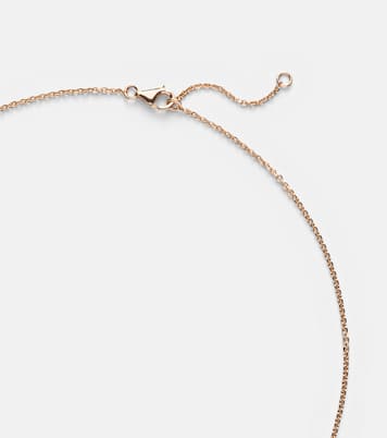 Collana Serti Sur Vide in oro rosa 18kt con diamante | Repossi
