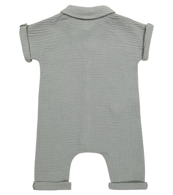 Bebé - pelele de algodón seersucker | Il Gufo