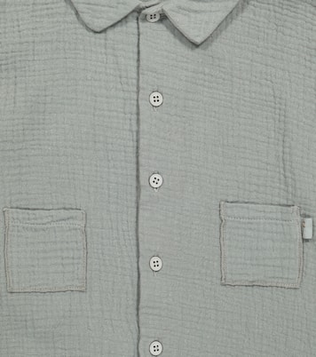 Bebé - pelele de algodón seersucker | Il Gufo