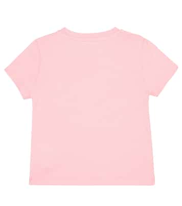 Bébé – T-shirt en coton à logo | Versace Kids