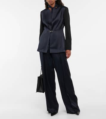 Blazer aus Satin | Ferragamo