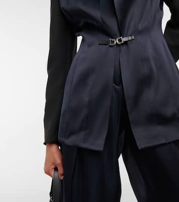 Blazer aus Satin | Ferragamo