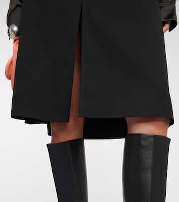 Virgin wool midi skirt | Jil Sander