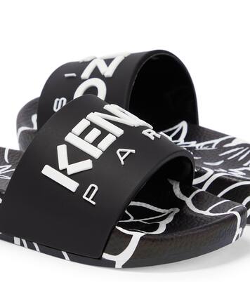 Logo rubber sandals | Kenzo Kids
