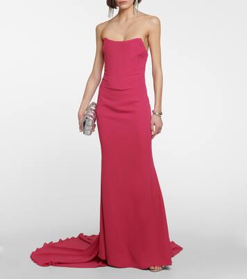 Strapless crêpe gown | Giuseppe di Morabito