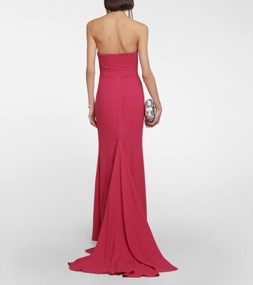 Strapless crêpe gown | Giuseppe di Morabito