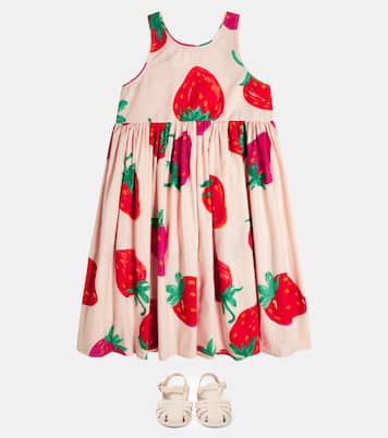 Clover printed cotton dress | Molo