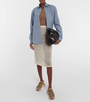 Sneakers 50-50 mit Veloursleder | Maison Margiela