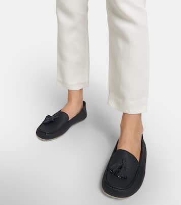 Dot Sole leather moccasins | Loro Piana