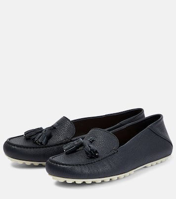Dot Sole leather moccasins | Loro Piana