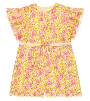 Mayalia floral cotton playsuit | Louise Misha