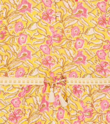 Mayalia floral cotton playsuit | Louise Misha