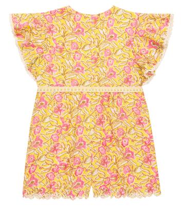 Mayalia floral cotton playsuit | Louise Misha