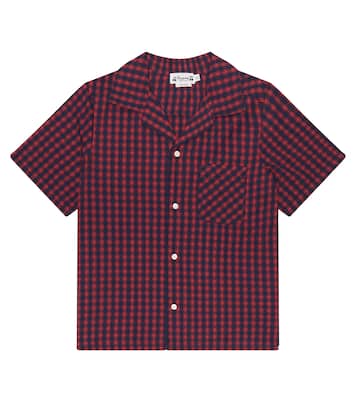 Chemise Steve en coton à fleurs | Bonpoint