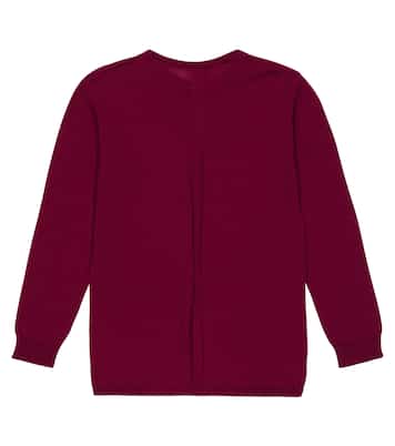 Biker Level wool sweater | Rick Owens Kids