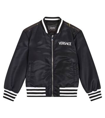 Printed bomber jacket | Versace Kids