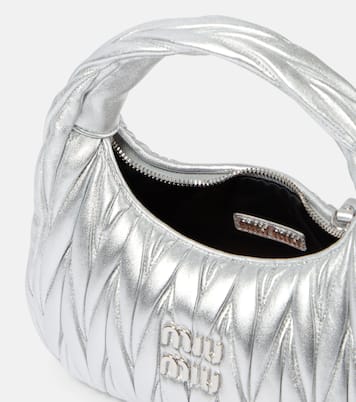 Tote Wander aus Matelassé-Leder | Miu Miu