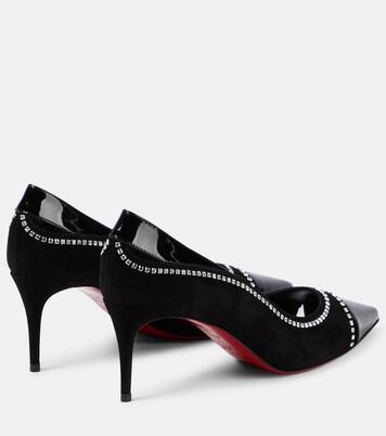 Duvette Strass 70 patent leather pumps | Christian Louboutin