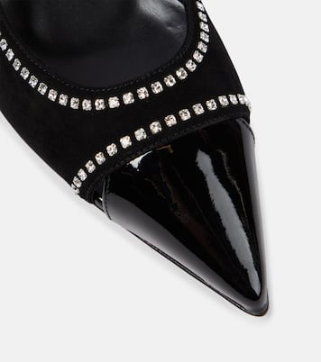 Duvette Strass 70 patent leather pumps | Christian Louboutin