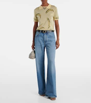 Le de-Nîmes Large wide-leg jeans | Jacquemus