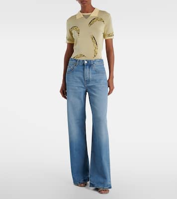 Le de-Nîmes Large wide-leg jeans | Jacquemus