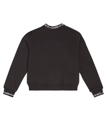 DG cotton jersey sweatshirt | Dolce&Gabbana Kids