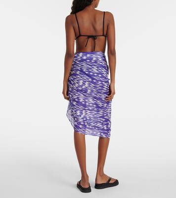 Bedruckter Pareo Weather aus Baumwolle | Eres