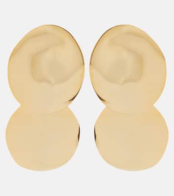 Issey 18kt gold-plated drop earrings | Jennifer Behr