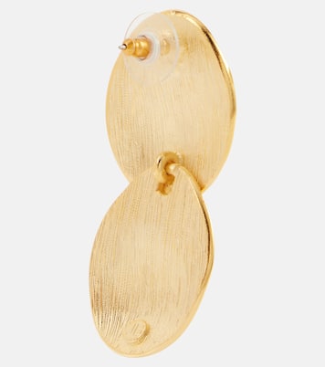 Issey 18kt gold-plated drop earrings | Jennifer Behr
