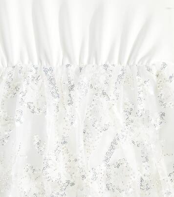 Robe en tulle à sequins | Self-Portrait Kids