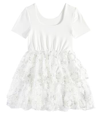 Robe en tulle à sequins | Self-Portrait Kids