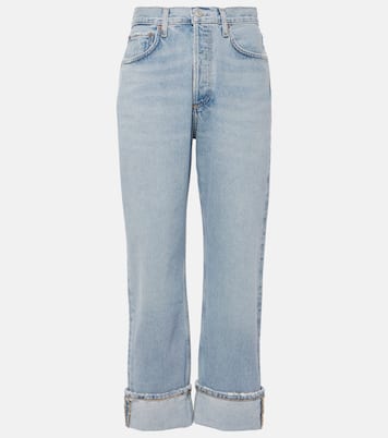 Mid-Rise Straight Jeans Fran | Agolde