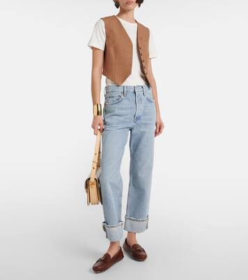 Mid-Rise Straight Jeans Fran | Agolde