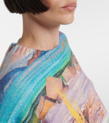 Pull imprimé en laine mélangée | JW Anderson