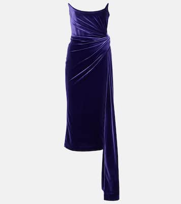 Robe longue bustier | Alex Perry