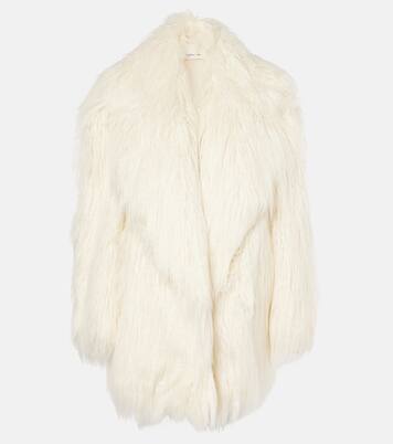 Mantel Liza aus Faux Fur | The Frankie Shop