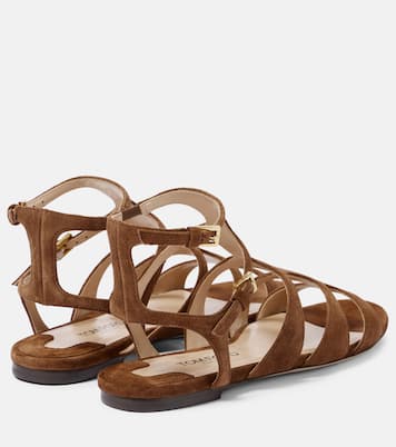 Sandalen Paradis aus Veloursleder | Tom Ford