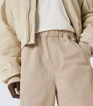 Boxing cotton-blend shorts | Entire Studios