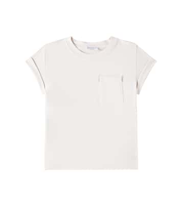 T-Shirt aus Baumwolle | Brunello Cucinelli Kids