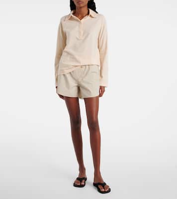 Shorts Nicasia aus Baumwollpopeline | The Row