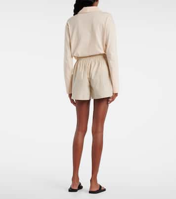 Shorts Nicasia aus Baumwollpopeline | The Row