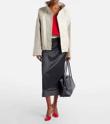 Leather bomber jacket | Róhe