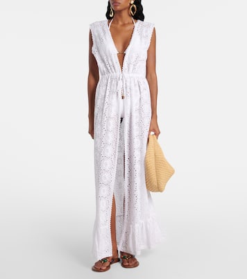 Robe de plage Tessa brodée à fleurs | Melissa Odabash