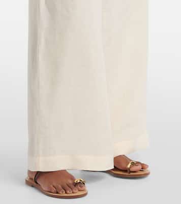 Weite Hose Select aus Leinen | Eres