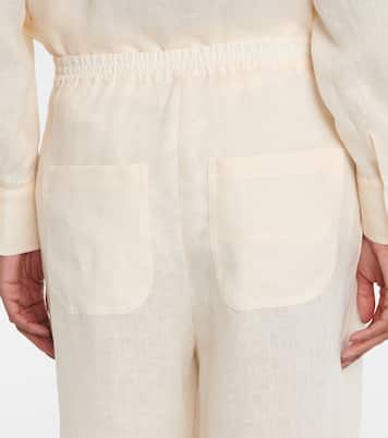 Weite Hose Select aus Leinen | Eres